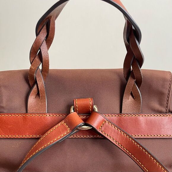 Dooney & Bourke Nylon Flap Backpack
Chocolate Brown Braided Leather - Picture 9 of 16